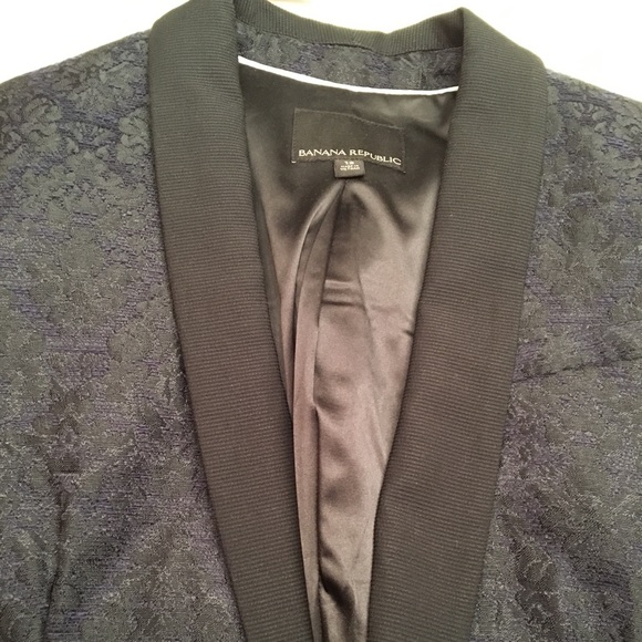 Banana Republic Tops - FLASH SALE! FINAL$ LN! Banana Brocade/Lace Blazer